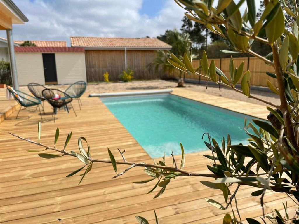 Villashomeclet - Villa Palm Beach Vensac Extérieur photo